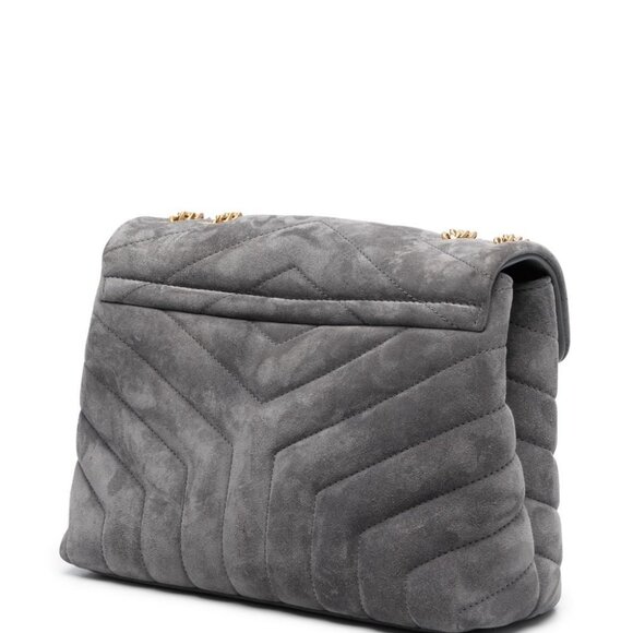 YSL Small Loulou Shoulder bag in sued *BRAND NEW* NEVER WORN* - Picture 3 of 8